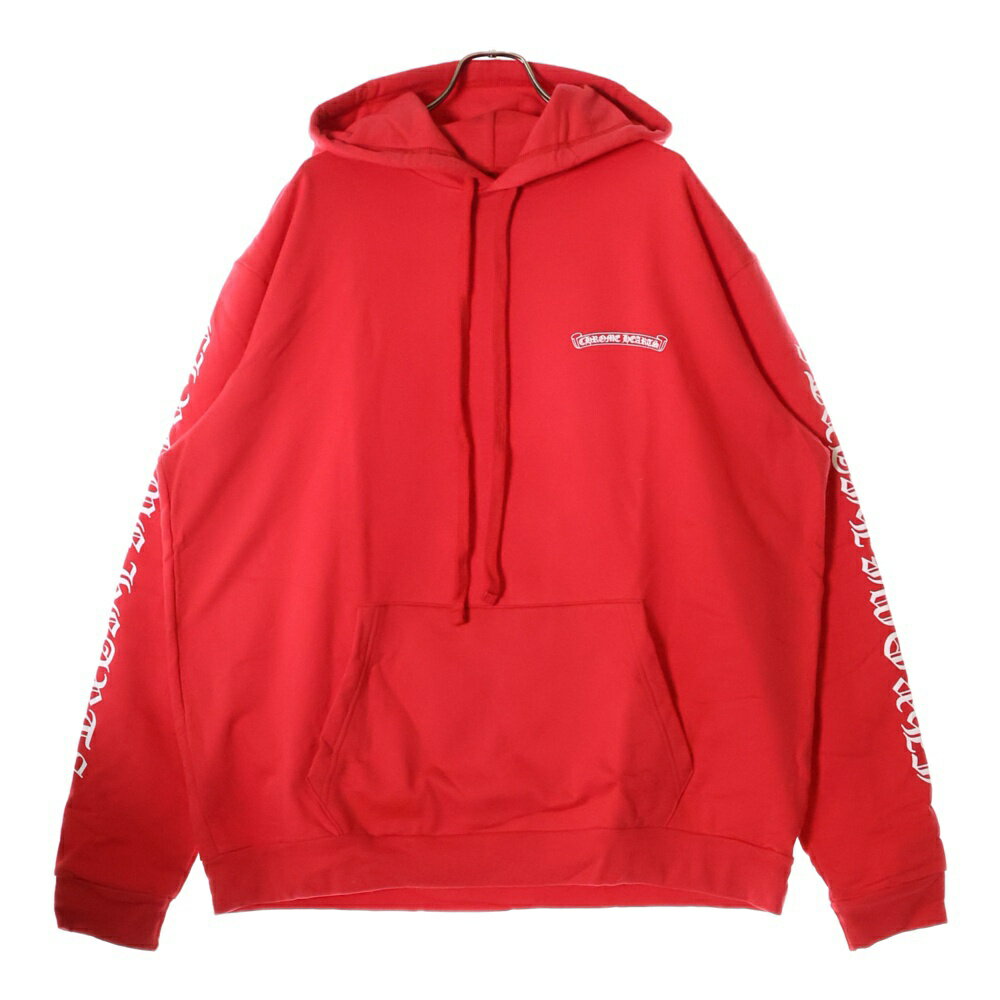 【国内即発】CHROME HEARTS プルオーバーフーディ レッド 国内即発】CHROME HEARTS プルオーバーフーディ レッド レッド