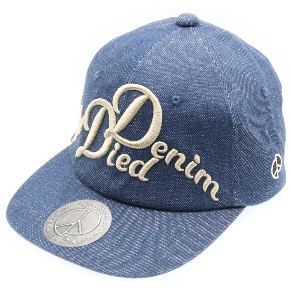 KAPITAL(キャピタル) サイズ:F The Denim Died ベースボールキャップ 帽子 インディゴ K2503XH519【新古品/中古】【程度S】【...