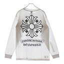 CHROME HEARTS(クロムハーツ) サイズ:M OLD Honolulu CH PLS L/S TEE ホノルル限定 CHプラスプリント長袖カットソー 長袖Tシャツ ロングスリーブカットソー ロンT ホワイト【中古】【程度A】【カラーホワイト】【取扱店舗BRING札幌店】