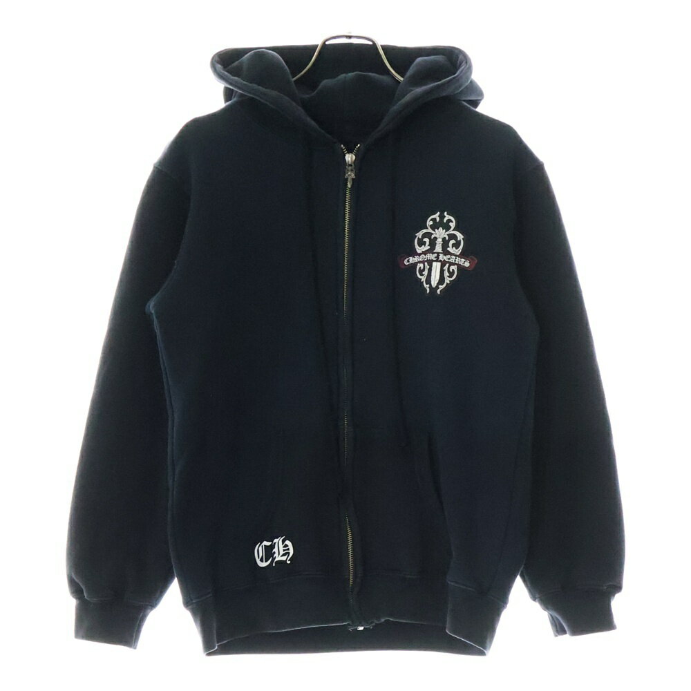 Chrome Hearts ブラック ジップアップパーカー本物早いもの勝ち 楽天市場】クロムハーツ CHROMEHEARTS(スタイル(パーカー