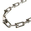 TIFFANY&Co(ティファニー) ハードウェア グラジュエイテッド リンク ネックレス Ag925 SV シルバー【中古】【程度B】【カラーシルバー】【取扱店舗BRING渋谷ANNEX店】
