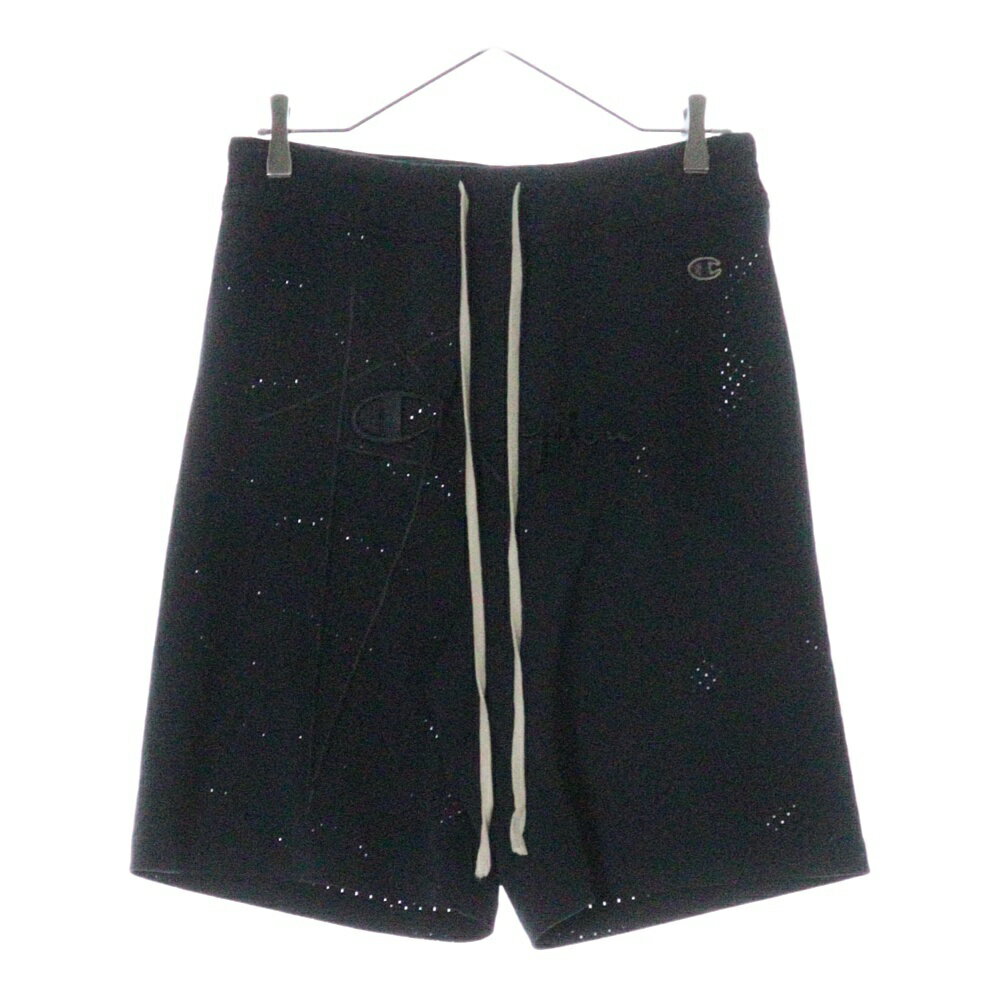 RickOwensリックオウエンス 黒 サルエルショートパンツ レディース 40 2025g100012-1.jpg