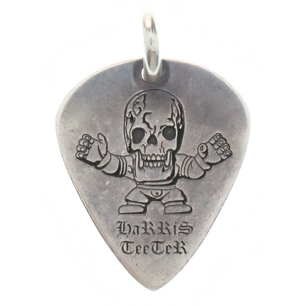 CHROME HEARTS(クロムハーツ) FOTI HARRIS TEETER GUITAR PICK フォティ ハリスティータ ギターピック ペンダントトップ シルバー【中古】【程度B】【カラーシルバー】【取扱店舗渋谷】