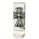CHROME HEARTS(クロムハーツ) MNY CLIP SML マネークリップ CHクロスモチーフ マネークリップ シルバー【中古】【程度B】【カラーシルバー】【取扱店舗OneStyle原宿店】