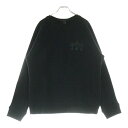 CHROME HEARTS(クロムハーツ) サイズ:M バックCHロゴ クロス刺繍 クルーネックスウェット ブラック【新古品/中古】【程度S】【カラーブラック】...