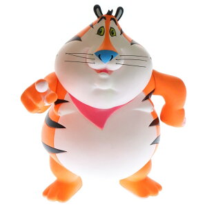 NO BRAND(ノーブランド) RON ENGLISH Fat Tony Cereal Killers Series Last Fat Breakfast ファット トニー シリアルキラーズ シリーズ フィギュア オレンジ/ホワイト【新古品/中古】【程度S】【カラーオレンジ】【取扱店舗BRING THRIFT CLOSET 幕張店】