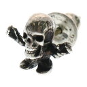 CHROME HEARTS(クロムハーツ) FOTI HARRIS TEETER フォティ ハリスティーター スタッドピアス シルバー【中古】【程度B】【カラー...