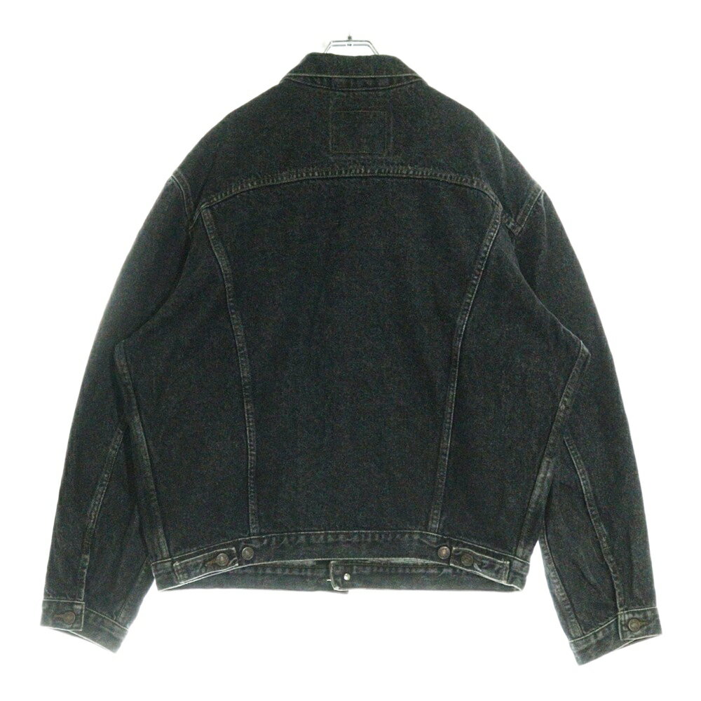 Levi's(リーバイス) サイズ:XL 90S 70503-02 Black Denim Jacket EURO ユーロ製 ブラックデニム トラッカージャケット ブラック【中古】【程度B】【カラーブラック】【取扱店舗AWESOME VINTAGE ＆ OneStyle clothing store名古屋パルコ店】