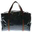 GUCCI(グッチ) GGクリスタル 2WAY レザー切替 ボストンバッグ ハンドバッグ ブラック 758664【中古】【程度A】【カラーブラック】【オンライン...