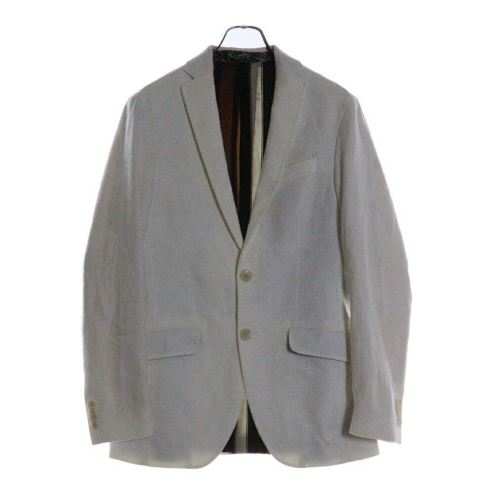 ETRO(エトロ) サイズ:44 フラワージャガードテーラードジャケット スラックスパンツ セットアップスーツ ホワイト 231-11807-1337【中古】【程度B】【カラーホワイト】【オンライン限定商品】