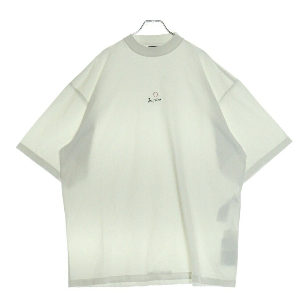 BALENCIAGA ロゴ刺繍Tシャツ オフホワイト 大人気 数量限定 楽天市場】ブランド tシャツ(ブランドバレンシアガ・柄刺繍
