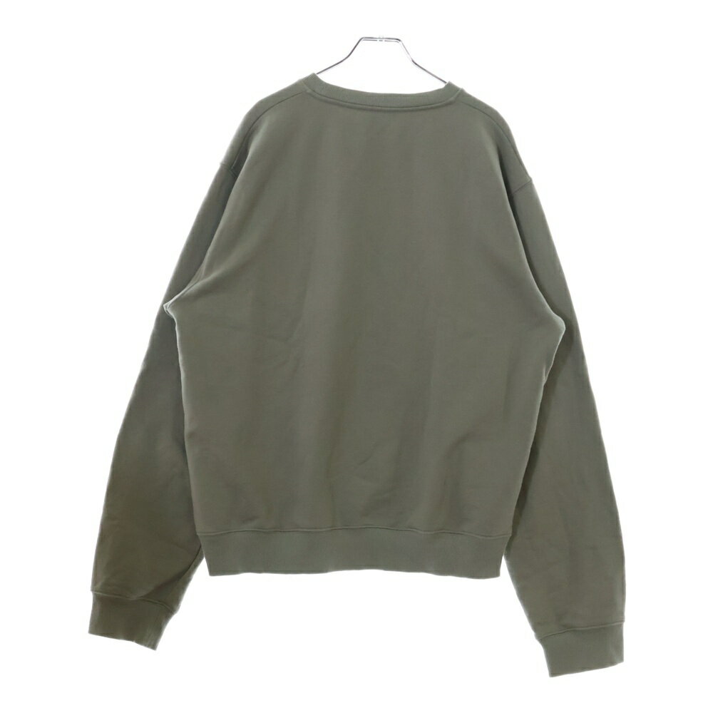 DIOR(ディオール) サイズ:XXL 23AW CDロゴ エンブロイダリー 刺繍 クルーネック 長袖 プルオーバー スウェット トレーナー ベージュ 343J699A0531【中古】【程度B】【カラーベージュ】【取扱店舗渋谷】