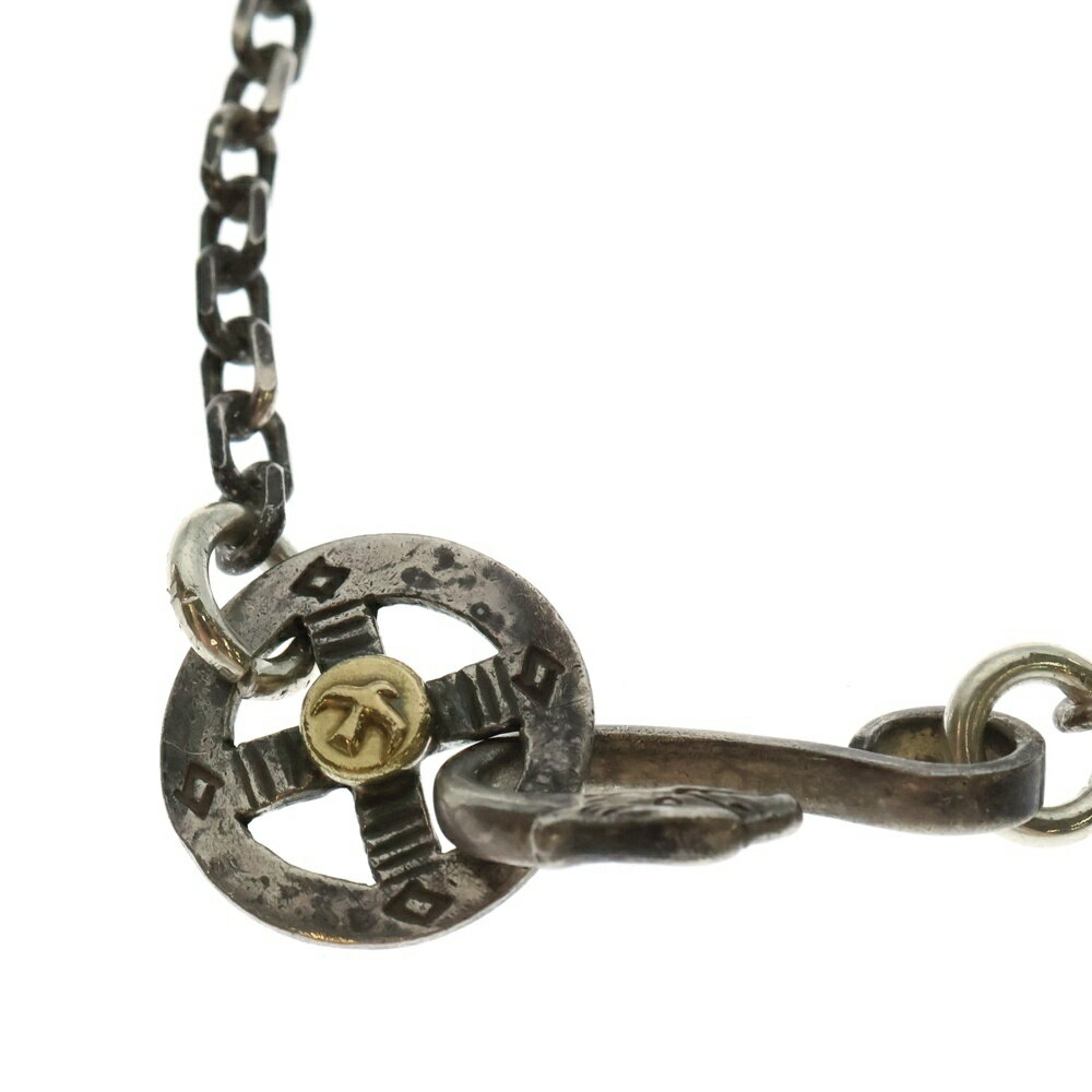 goro's(ゴローズ) サイズ:太角 メタル付きホイール太角チェーン ネックレスチェーン シルバー/ゴールド..