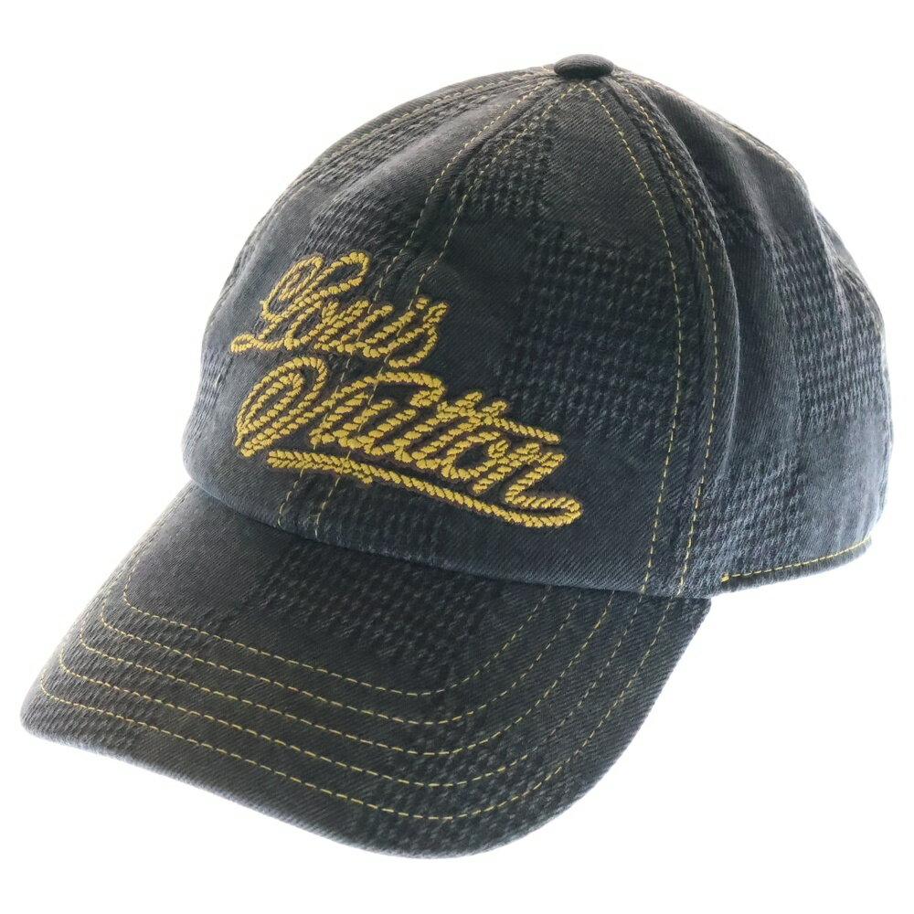 LOUIS VUITTON(ルイヴィトン) キャップ ダミエ ルイ ヴィトン S00 帽子 M7722L グレー【中古】【程度A】【カラーグレー】【取扱店舗BR...