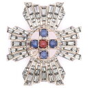 CHANEL(シャネル) ココマーク クロスビジュー ラインストーン ブローチ ゴールド G20C【中古】【程度B】【カラーゴールド】【取扱店舗新宿】