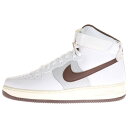 NIKE(ナイキ) サイズ:29.0cm AIR FORCE 1 HIGH WHITE AND LIGHT CHOCOLATE エアフォース1 ホワイトアンド ライトチョコレート ハイカットスニーカー DM0209-101 US11/29.0cm【新古品/中古】【程度S】【カラーホワイト】【オンライン限定商品】