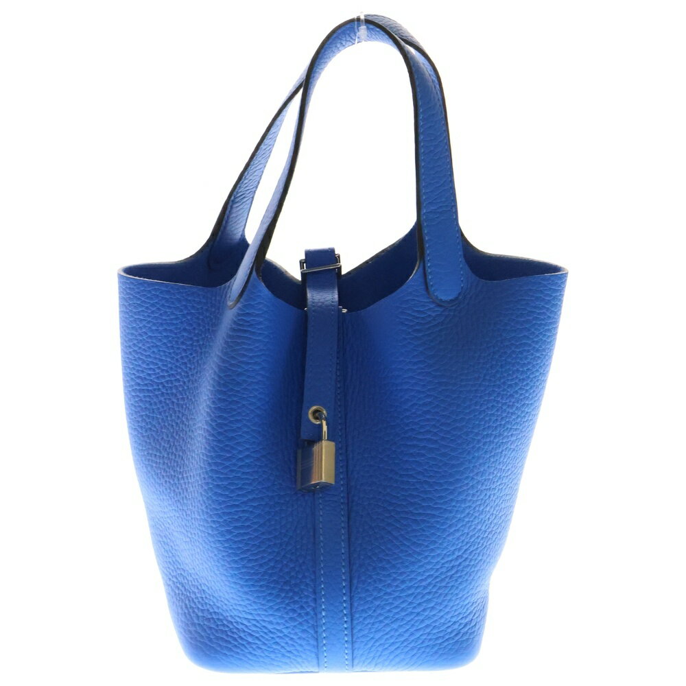 HERMES(エルメス) サイズ:- ピコタンロックPM ブルーイドラ トリヨン シルバー金具 K刻印 ハンドバッグ【新古品/中古】【程度N】【カラーブルー】【取扱店舗BRING京都河原町店】のサムネイル
