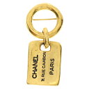 CHANEL(シャネル) 31 RUE CAMBON カンボンプレート ロゴ ブローチ ゴールド【中古】【程度B】【カラーゴールド】【取扱店舗原宿】