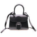 DELVAUX(デルボー) ブリヨン ミニ フル ストラス バックル ブラック レザー 2WAY ショルダーバッグ ハンドバッグ 限定品【中古】【程度B】【カラーブラック】【取扱店舗WASTE_NOT名古屋店】