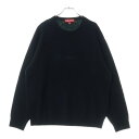 SUPREME(シュプリーム) サイズ:M 23AW Pilled Sweater パイルド スウェットクルーネック ニットセーター ブラック【中古】【程度B】...
