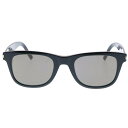 SAINT LAURENT PARIS(サンローランパリ) サイズ:51ー23ー150 SL51/F SLIM サイドロゴ ウェリントン サングラス メガネ アイウェア ブラック【中古】【程度B】【カラーブラック】【取扱店舗渋谷】(4)