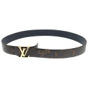LOUIS VUITTON(ルイヴィトン) サイズ:100 17AW ×SUPREME シュプリーム モノグラム ベルト サンチュール ブラウン MP016 BP1197【中古】【程度B】【カラーブラウン】【取扱店舗BRING心斎橋店】