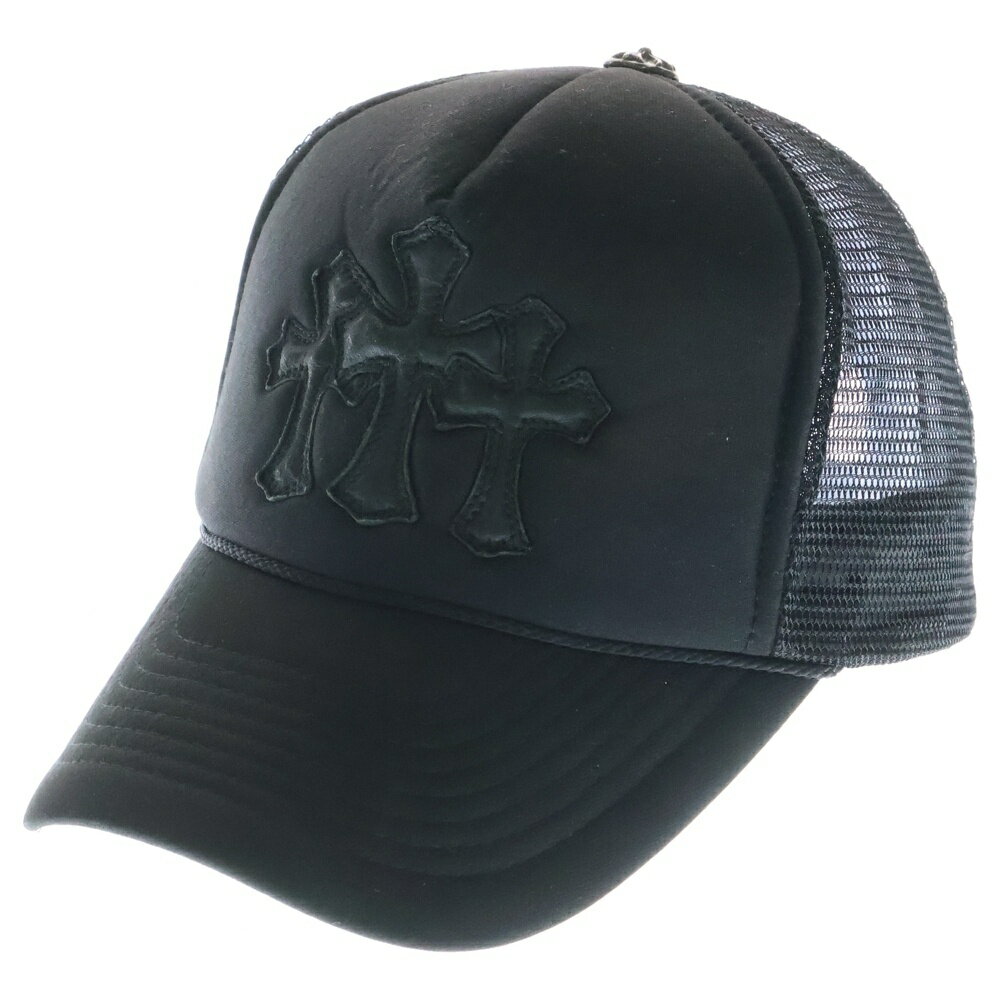CHROME HEARTS(クロムハーツ) Cemetery Cross Patch Trucker Cap セメタリークロスパッチトラッカーキャップ ベースボ...
