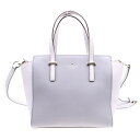 Kate Spade(ケイトスペード) レザー 2WAY ハンド トート ショルダーバッグ グレー レディース PXPU5491【中古】【程度B】【カラーグレー】【取扱店舗BRING福岡天神店】
