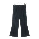 CHROME HEARTS(クロムハーツ) サイズ:XS TAXEDO V1J SIDE サイドレザーライン入り タキシードパンツ スラックスパンツ レディース ブラック【中古】【程度B】【カラーブラック】【取扱店舗BRING梅田茶屋町店】