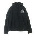 CHROME HEARTS(クロムハーツ) サイズ:L SWTSHRT HD PLVR LTD TOKYO 東京限定バックホースシュープリント プルオーバースウェットパーカー フーディー ブラック【中古】【程度B】【カラーブラック】【取扱店舗渋谷】
