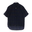 CHROME HEARTS(クロムハーツ) サイズ:S HEYWOOD SS ヘイウッドショートスリーブ 半袖チェックシャツ グレー/ネイビー【中古】【程度B】【カラーグレー】【取扱店舗原宿】