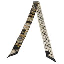 LOUIS VUITTON(ルイヴィトン) サイズ:- バンドーBB レッツゴー モノグラム スカーフ ブラック×ホワイト M76442【中古】【程度B】【カラーブラック】【オンライン限定商品】
