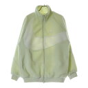 NIKE(ナイキ) サイズ:L フルジップ リバーシブル ボア ジャケット クリーム BQ6546-020【中古】【程度B】【カラーホワイト】【オンライン限定商品】