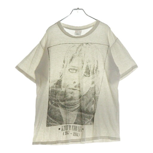 VINTAGE(ヴィンテージ) サイズ:L 90S Nirvana Kurt Cobain Memorial ニルヴァーナ カートコバーン 追悼 半袖Tシャツ ホワイト【中古】【程度B】【カラーホワイト】【取扱店舗WASTE_NOT名古屋店】 VINTAGE(ヴィンテージ) サイズ:L 90S Nirvana Kurt Cobain Memorial ニルヴァーナ カートコバーン 追悼 半袖Tシャツ ホワイト【中古】【程度B】【カラーホワイト】【取扱店舗WASTE_NOT名古屋店】