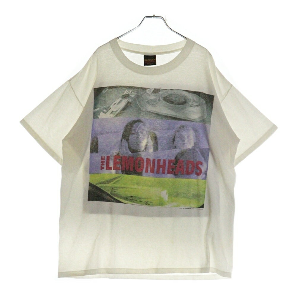 VINTAGE(ヴィンテージ)90S THE LEMONHEADS 1993 CR レモンヘッズ 両面プリント 半袖Tシャツ ホワイト ブランド VINTAGE 品名 90S THE LEMONHEADS 1993 CR レモンヘッズ 両面プリント 半袖Tシャツ ホワイト 表記サイズ XL サイズガイドはコチラ 実寸 着丈：74センチ 身幅：58センチ 肩幅：59センチ 袖丈：21センチ 素材表記 画像参照/原産国：アメリカ製 カラー ホワイト 商品状態 使用感有り 全体的に毛羽立ち/汚れ/ヨレ有り 付属品：写真に写っているものがすべてになります。 備考：ビンテージ商品のためダメージがございます。 ※撮影されていないダメージがある場合もございます。画像をご用意いたしますので、お気軽にご相談くださいませ。 ※商品本体の状態についての掲載となります。付属品の品質や状態は掲載には含まない場合がございますので、ご不明点がございましたらお問合せくださいませ。 商品番号 1325H030007※お問い合わせの際は、こちらの商品番号をお伝えいただくとスムーズです。 注意事項 ※掲載商品は実店舗等で同時販売しており、欠品になる場合がございます。 恐れ入りますがその際はキャンセルとなりますため、予めご了承くださいませ。 ※原則、お客様都合でのキャンセル・返品はお受けできません。 ≪返品について詳しくはこちらをご覧くださいませ。≫ ご利用の際はショッピングガイドを必ずご一読の上、ご購入へお進みくださいませ。 状態ランク B N 新古品：未使用または未開封品 S 新古品：タグ付きや未使用に近いUSED品 A 中古品：使用感の少ない商品 B 中古品：使用感がある商品 C 中古品：ダメージ・汚れが目立つ商品 【取扱店舗】 WASTE_NOT名古屋店 TEL: 052-212-7272 このブランドの他の商品を見る