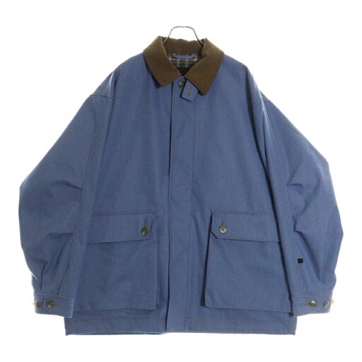 DAIWA PIER39(ダイワ ピアサーティナイン) サイズ:L 22SS TECH FIELD DENIM JACKET テックフィールド デニムジャケット ブルー/ブラウン BJ-21022【中古】【程度B】【カラーブルー】【オンライン限定商品】 DAIWA PIER39(ダイワ ピアサーティナイン) サイズ:L 22SS TECH FIELD DENIM JACKET テックフィールド デニムジャケット ブルー/ブラウン BJ-21022【中古】【程度B】【カラーブルー】【オンライン限定商品】