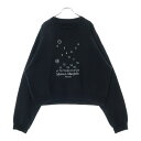Maison Margiela 0(メゾンマルジェラ) サイズ:L 23SS ナンバリング ロゴ スウェット トレーナー ブラック S51GU0118【中古】【程度B】【カラーブラック】【取扱店舗BRING梅田茶屋町店】