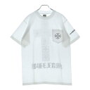 CHROME HEARTS(クロムハーツ) サイズ:M OLD Maribu Framed Cross Tee マリブ限定 フレームクロスプリント 半袖Tシャツ カットソー ホワイト【中古】【程度A】【カラーホワイト】【取扱店舗原宿】