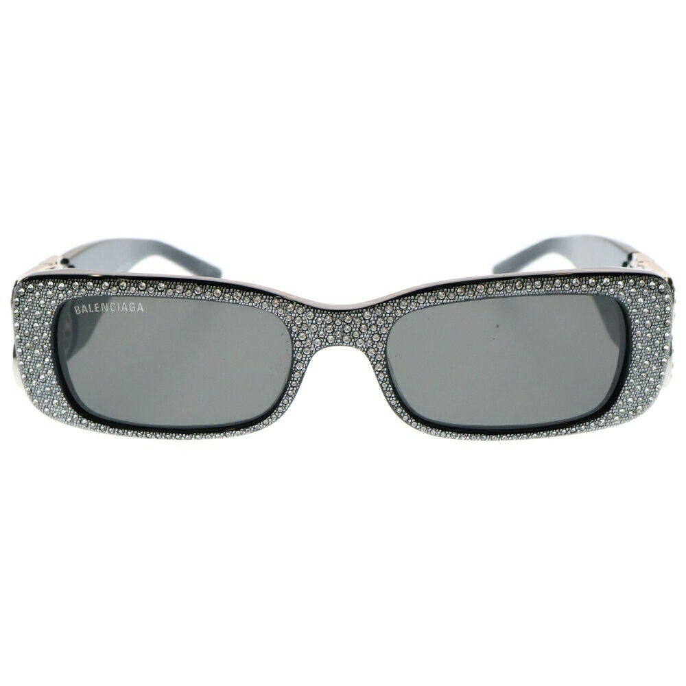 BALENCIAGA(バレンシアガ) サイズ:51□18ー130 Dynasty Rectangle スクエア型 ラインストーン装飾 サン..