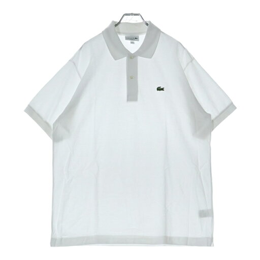 LACOSTE(ラコステ) サイズ:XL ロゴ刺繍 半袖ポロシャツ L1212LJ ホワイト【中古】【程度B】【カラーホワイト】【取扱店舗BRING THRIFT CLOSET 湘南平塚店】 LACOSTE(ラコステ) サイズ:XL ロゴ刺繍 半袖ポロシャツ L1212LJ ホワイト【中古】【程度B】【カラーホワイト】【取扱店舗BRING THRIFT CLOSET 湘南平塚店】