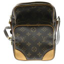 LOUIS VUITTON(ルイヴィトン) モノグラム アマゾン ショルダーバッグ ミニバッグ ブラウン ゴールド金具 レザー×PVC M45236【中古】【程度B】【カラーブラウン】【オンライン限定商品】
