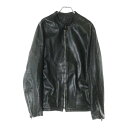 CHROME HEARTS(クロムハーツ) EZ RIDER イージーライダー ダガージップレザージャケット フルジップカスタム ブラック/シルバー【中古】【程度B】【カラーブラック】【取扱店舗BRING福岡天神店】