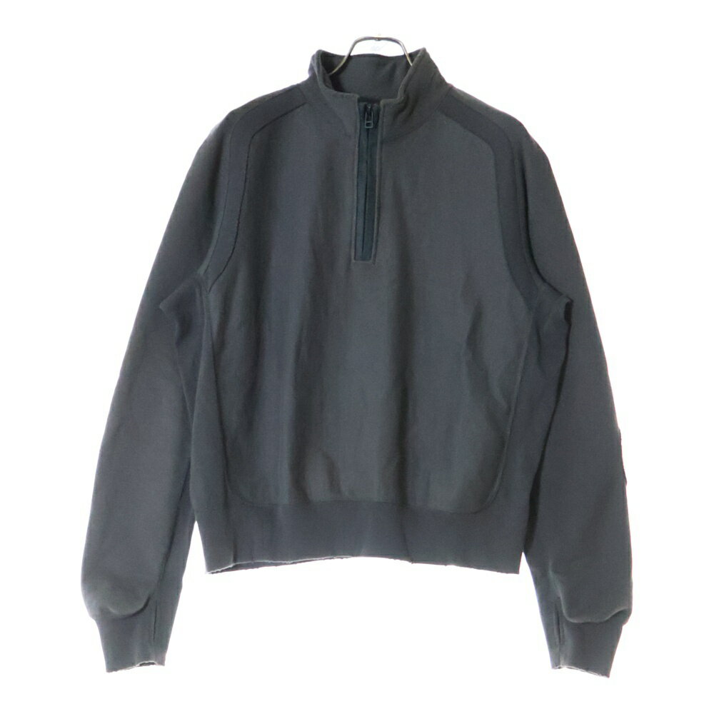 JIAN YE(ジェン イェ) サイズ:M 23AW SOLID ZIP TOP ソリッドジップトップ ハーフジップモックネックス..