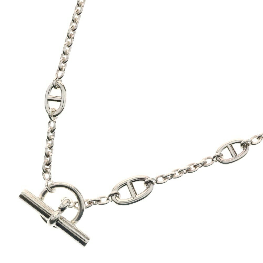 HERMES(エルメス) サイズ:120 シェーヌダンクル ファランドール ロングネックレス 120 シルバー【中古..