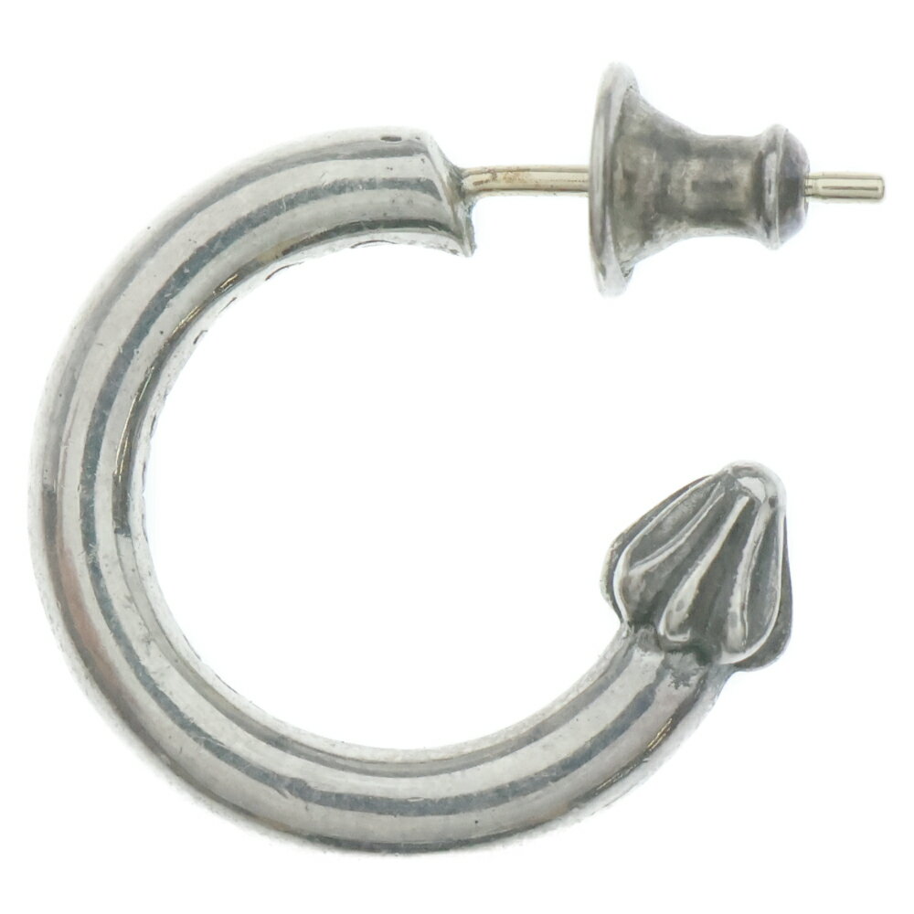 CHROME HEARTS(クロムハーツ) HOOP PLAIN プレーン フープピアス シルバー BCA101【中古】【程度B】【カラーシルバー】【取扱店舗原...