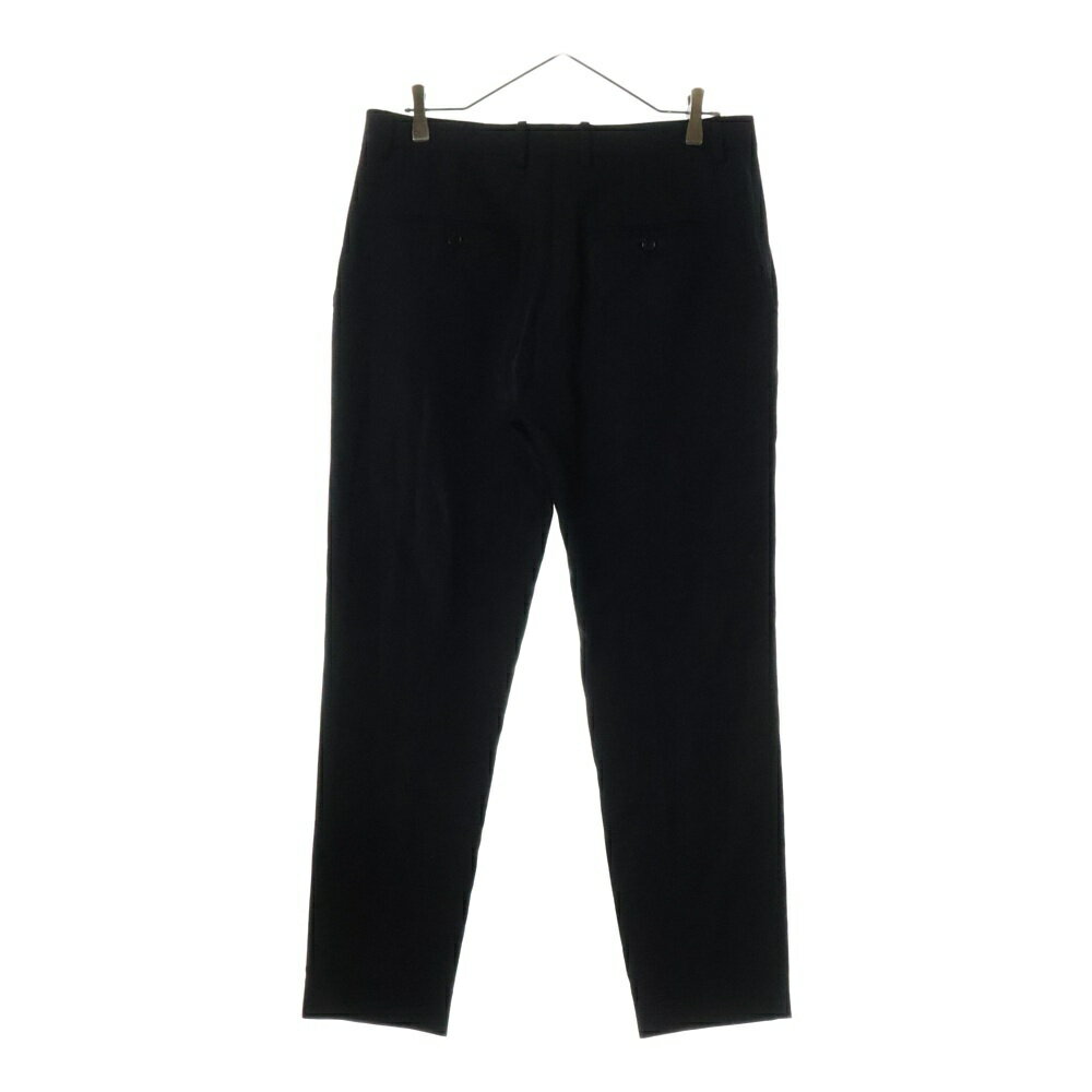 CELINE(セリーヌ) サイズ:50 ジップフライ ウール ストレート スリム ロングパンツ スラックス トラウザー ブラック 21ZZ0120D【中古】【程度B】【カラーブラック】【取扱店舗BRING福岡天神店】