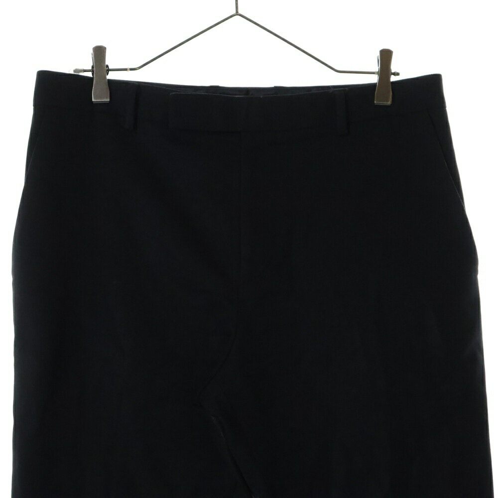 CELINE(セリーヌ) サイズ:50 ジップフライ ウール ストレート スリム ロングパンツ スラックス トラウザー ブラック 21ZZ0120D【中古】【程度B】【カラーブラック】【取扱店舗BRING福岡天神店】
