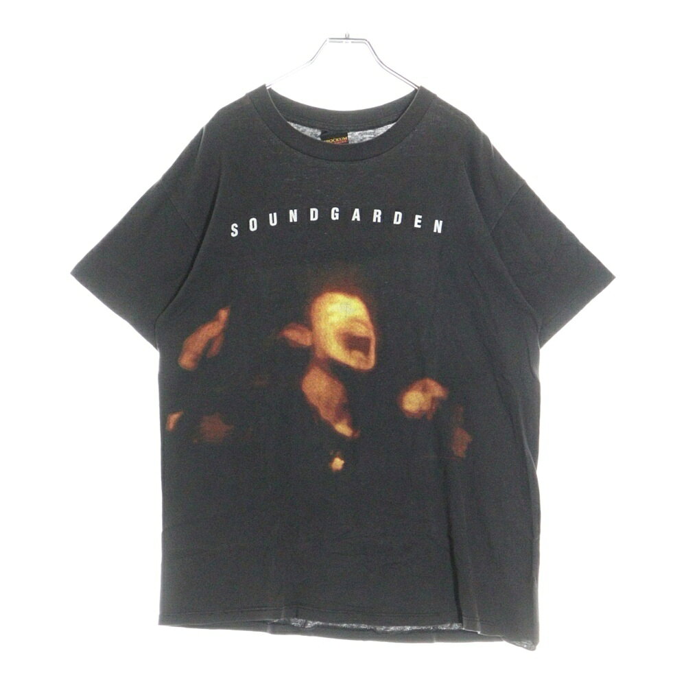 VINTAGE(ヴィンテージ) サイズ:L 90S SOUNDGARDEN SUPERUNKNOWN SUMMER 1994 サウンドガーデン スーパーアンノウン サマー 1994 ツアー 半袖Tシャツ ブラック【中古】【程度B】【カラーブラック】【取扱店舗BRINGアメリカ村店】