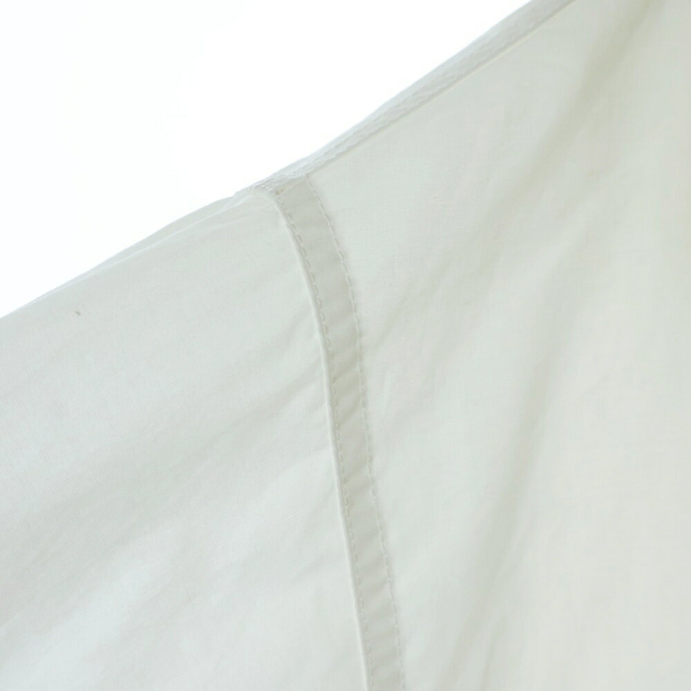 JIL SANDER(ジルサンダー) サイズ:46 22SS Poplin Water Repellent Parka ポプリン撥水パーカー モッズコート ホワイトJSIU470231 MU245036【中古】【程度B】【カラーホワイト】【取扱店舗BRING梅田茶屋町店】