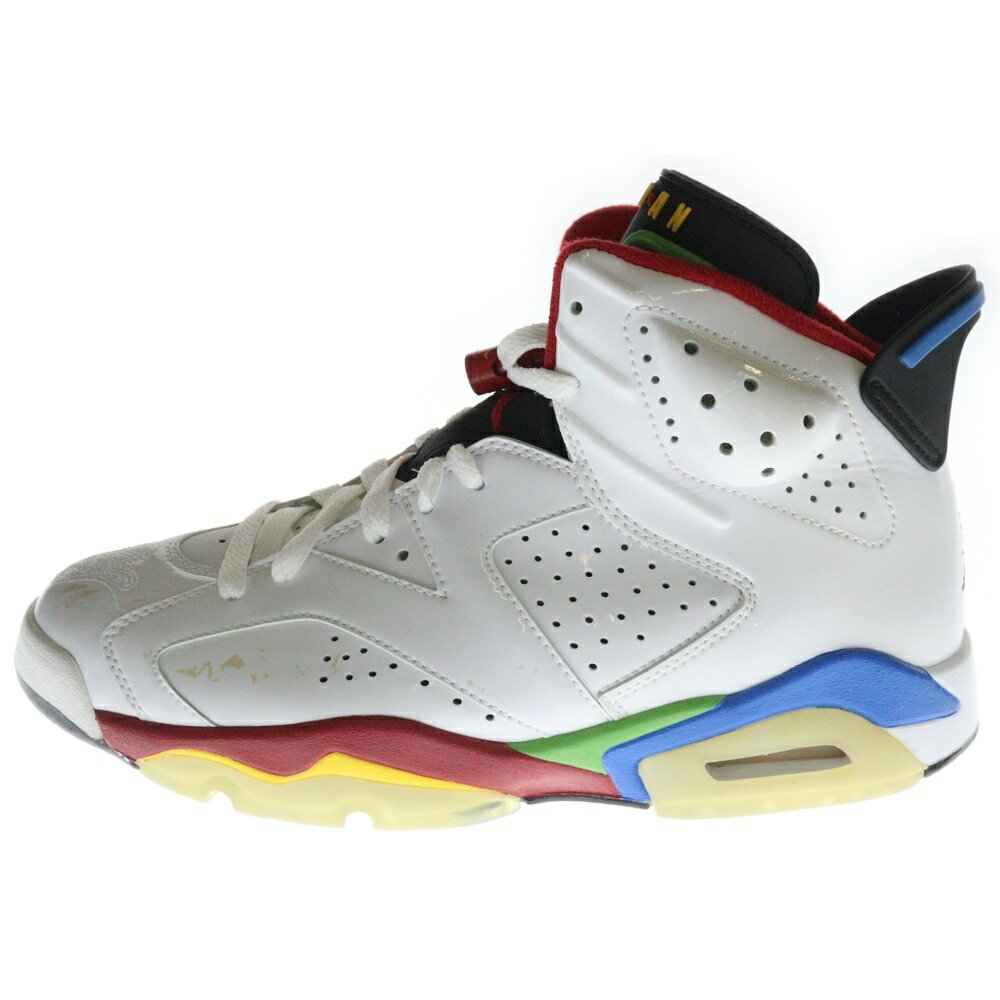 NIKE(ナイキ) サイズ:26.0cm 【観賞用 2008年製】 AIR JORDAN 6 RETRO OLYMPIC FLAG BEIJING エアジョ..